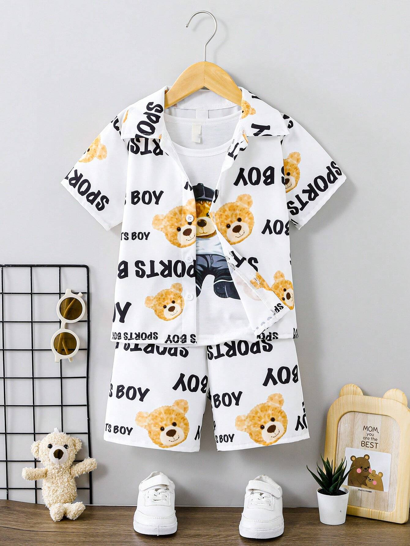 Tettdy Print Kid's Co-Ord Set