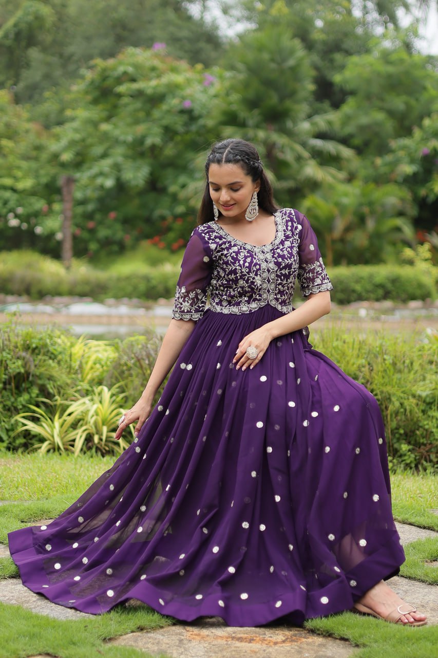 Ready To Wear Embroiredy Gown (KA1124)