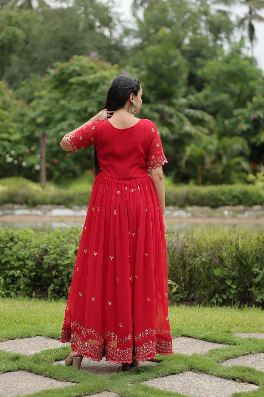 Ready To Wear Embroidery Gown (KA1111-2)