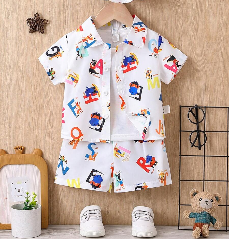 Alphabet ABC print Kid's Co-Ord Set